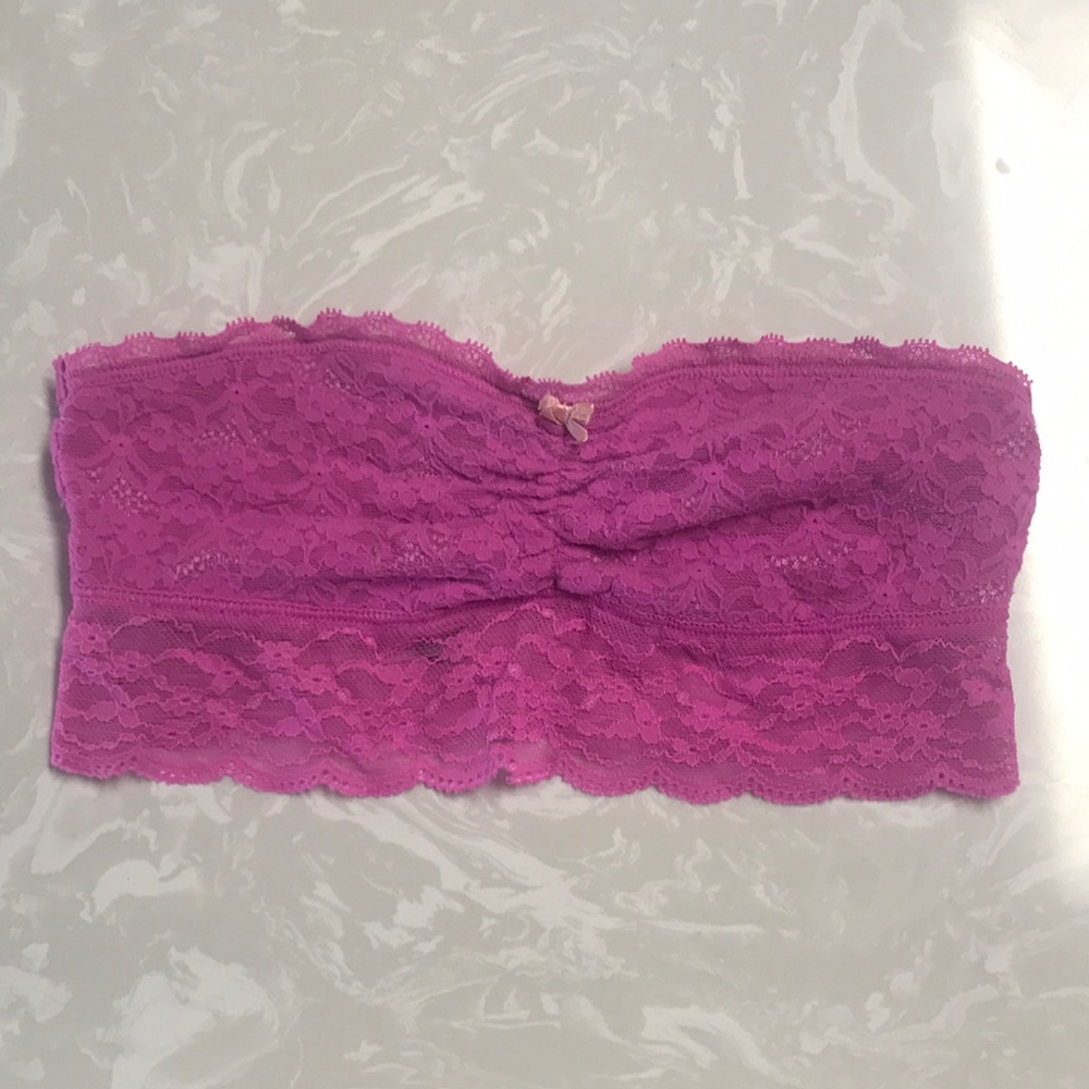 Pink Lacey bando